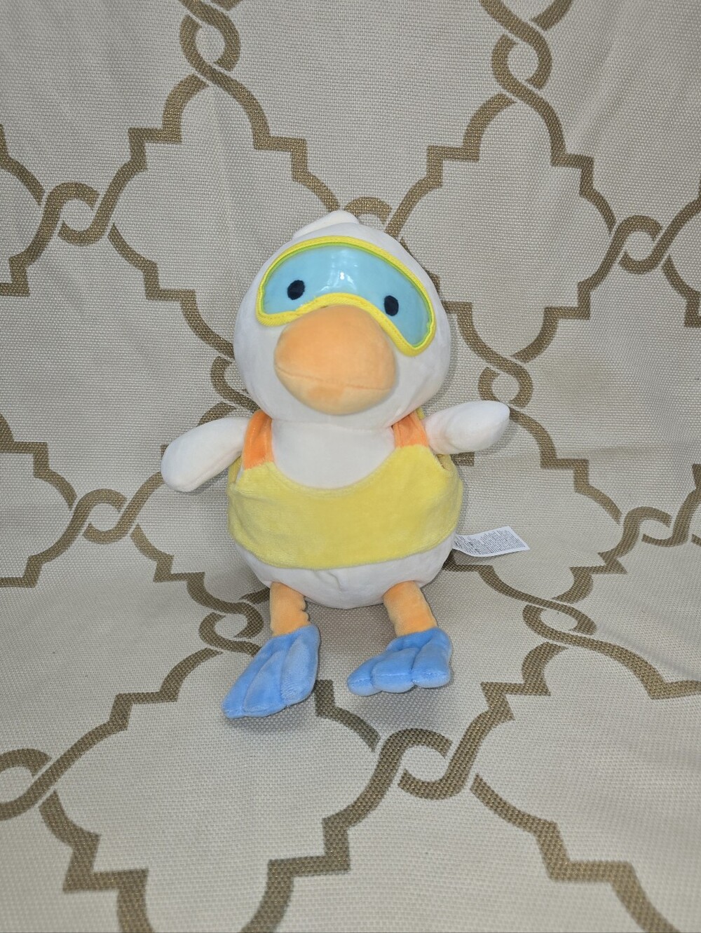 Miniso Diving Outfit Diving Duck Plush Toy 10" H Soft Stuffed Animal